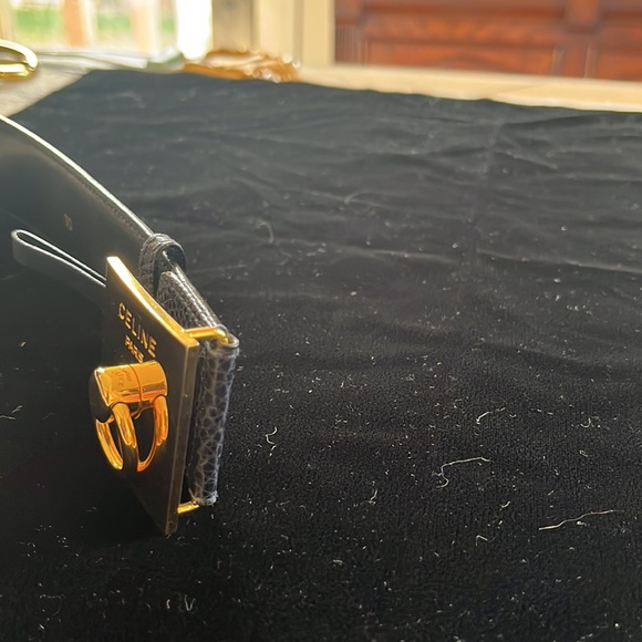 Celine Paris Vintage Toggle Belt XS - Picture 8 of 10